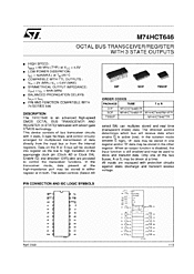 DataSheet M74HCT646 pdf